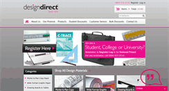 Desktop Screenshot of designdirectsupplies.com